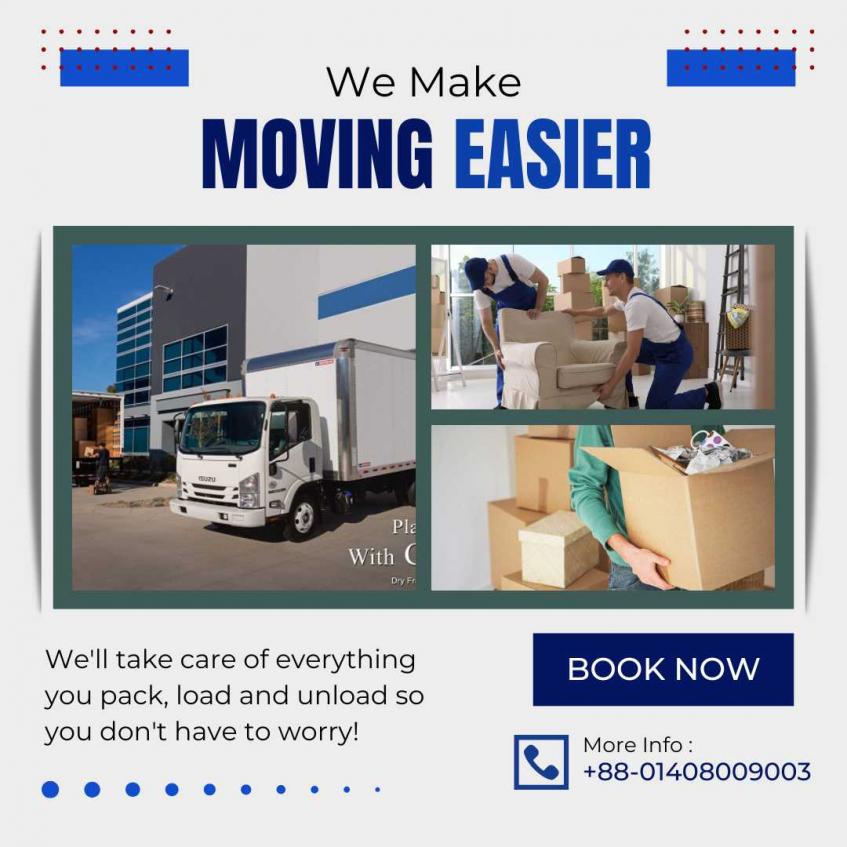 House shifting service in Motijheel